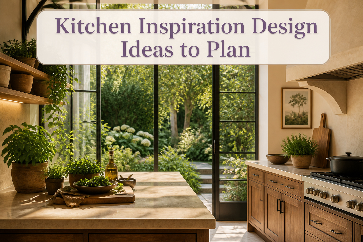A modern kitchen with handleless cabinets, bright white surfaces, and a window.